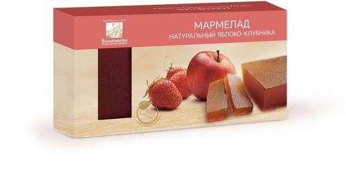  Мармелад пластовый 210г Яблоко-Клубника в Ижевске