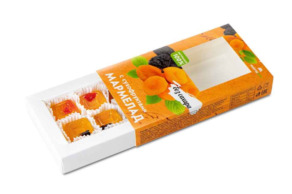  Мармелад без сахара "С сухофруктами" 170г в Ижевске